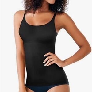 NWT MD Black Maidenform Women's Cover Your Bases Smoothtec Shapewear Camisole